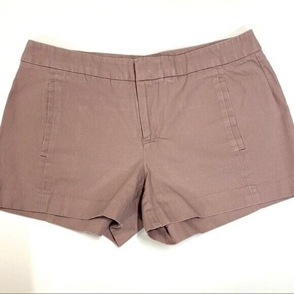 Gap womens size 4 blush mauve shirt chino shorts 324B2 - Picture 1 of 10